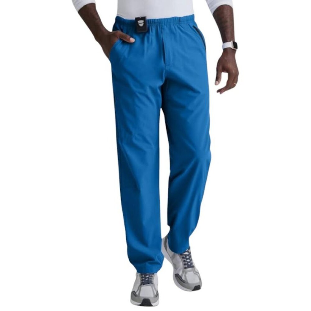 Barco One™ by Barco 0217 Men's 7-Pocket Athletic Jog Scrub Pant New Royal